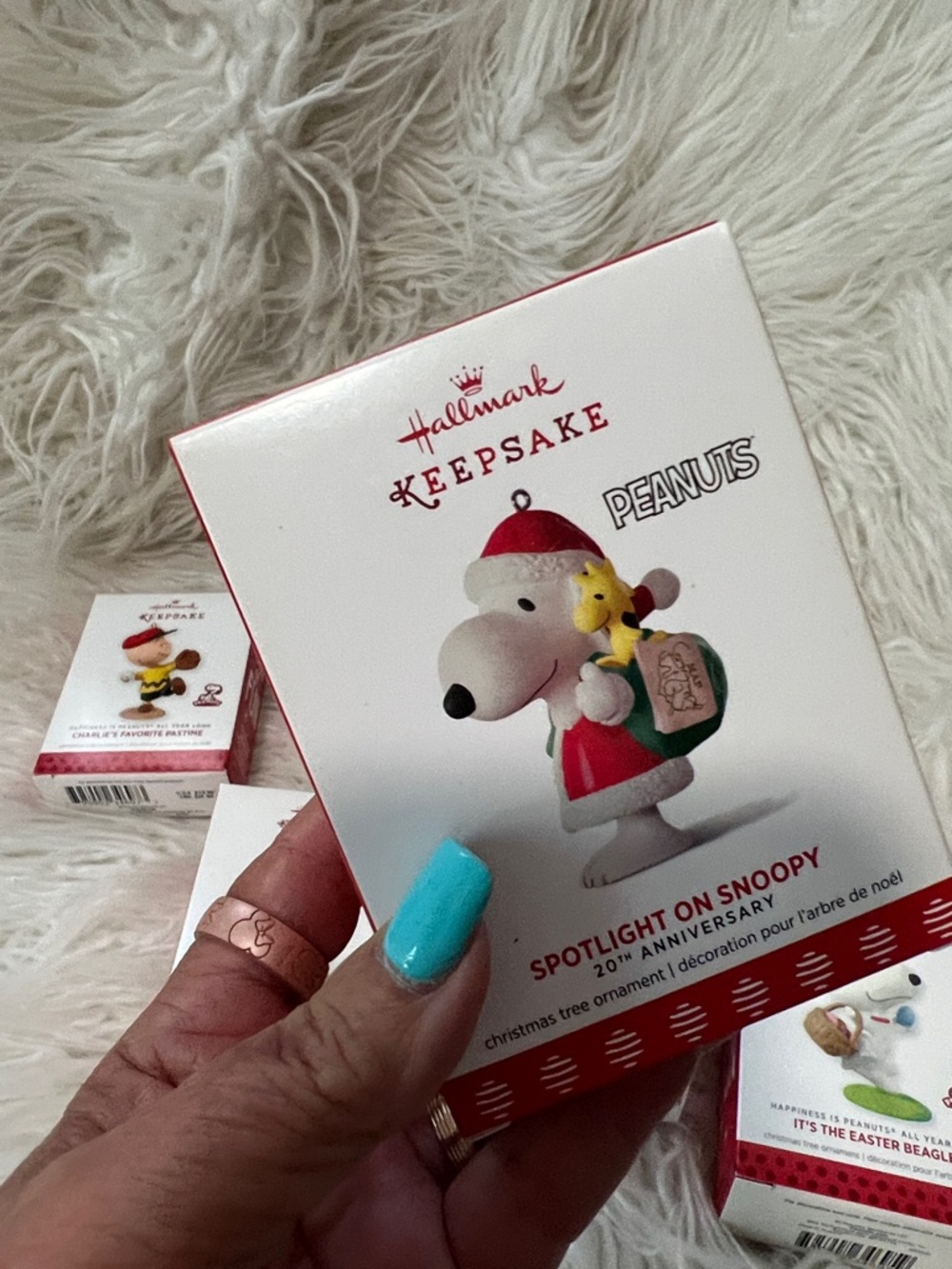 NIB Hallmark Keepsake Peanuts Ornaments bundle of 6 never opened. - Picture 7 of 8